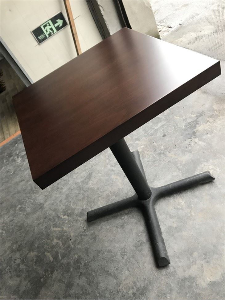 Beech Wood Leather Dinning Table Factory