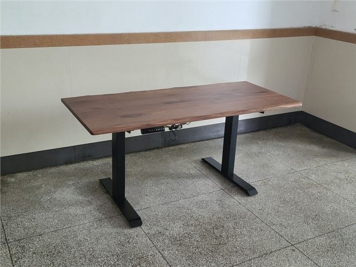 Bàn làm việc văn phòng thang máy điện bằng gỗ rắn
