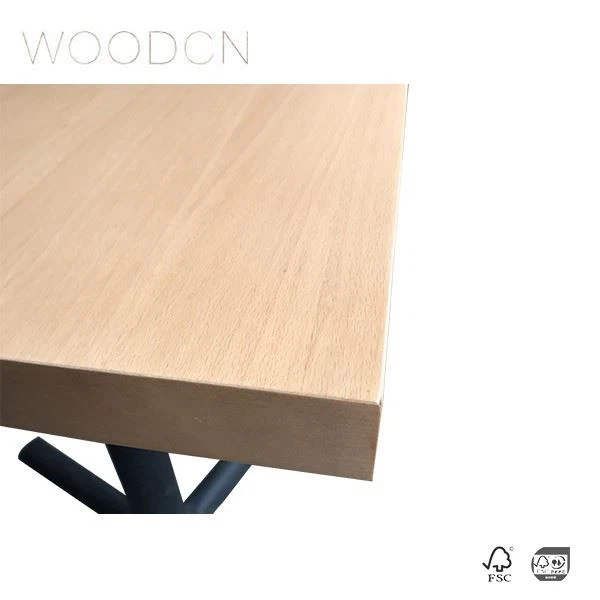 Veneer Oak Wood Dining Table Top