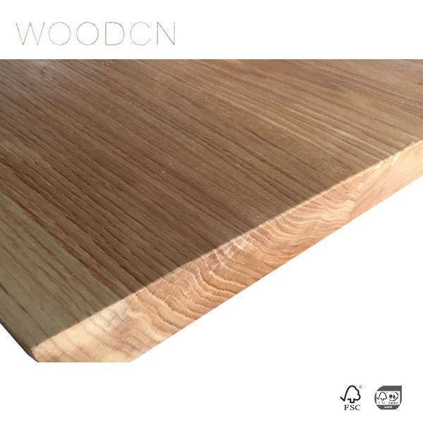China White Oak Edge Glued Style Office Desk Top Suppliers